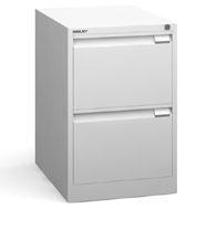 Steel - BS cabinets 15 Filing cabinets offer a smooth, stylish and functional storage solution for every office environment.