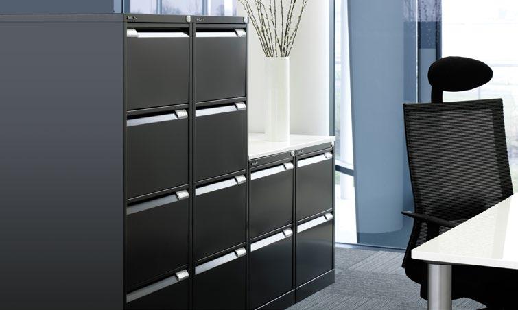 mechanism. Sleek and modern in design with full width recessed handles, they ll blend seamlessly into your interior. Bisley BS Filing Cabinets COD