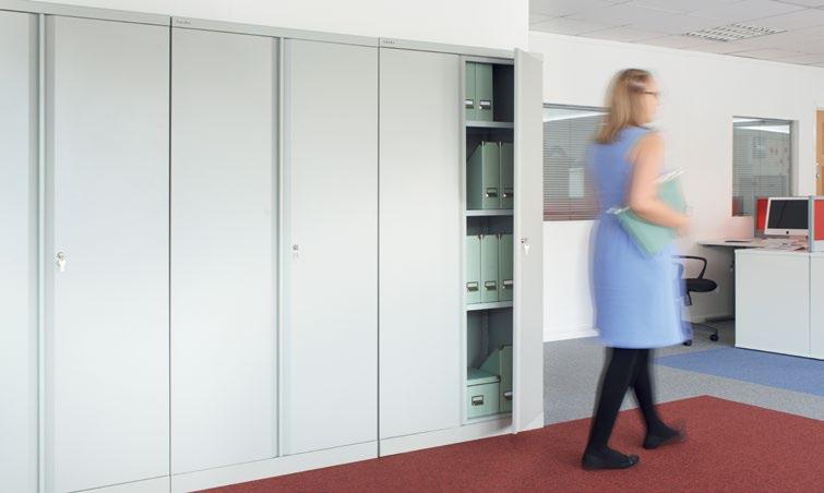 They have a magnetic door catch, two point locking mechanism and are manufactured from high quality, heavy gauge steel, offering a range of internal fitments for flexible and secure storage to meet