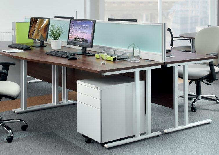 Steel - Pedestals 5 Our 3 drawer mobile steel pedestals offer versatile storage solutions for any office environment and these sturdy units are mounted on castors allowing for easy manoeuvrability.