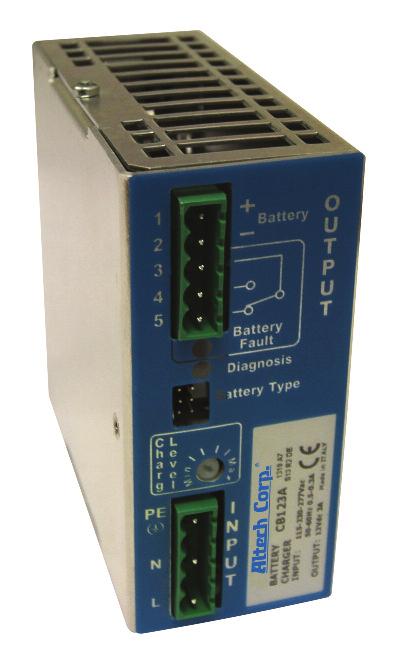 Altech's CB line battery chargers are based on the switching technology which allows much higher efficiency as well as smaller and lighter devices.