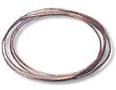 A circular coil consists of twenty or more turns of insulated copper wire closely wound together.