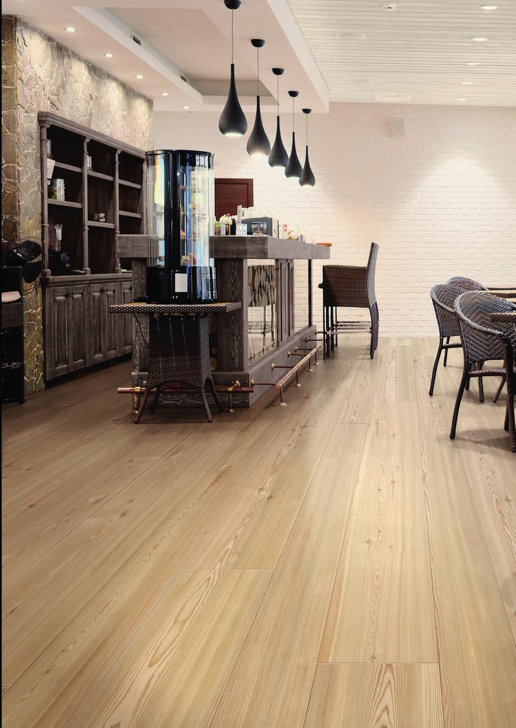 Classical restaurant bar Floor tile: Coniwood Abete