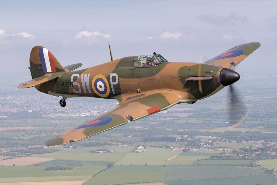 HAWKER HURRICANE MK.I P3717 Considered the workhorse of World War Two, the Hawker Hurricane s fine wartime record is frequently eclipsed by its glamorous cousin, the Spitfire.