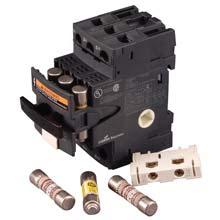 supplementary fuses with same dimensions (midget fuses) when Class CC fuseholders are used Offer 3 different fuse types