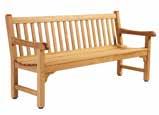 97 L: 158 D: 60cm BACKLESS BENCHES Lincoln Backless