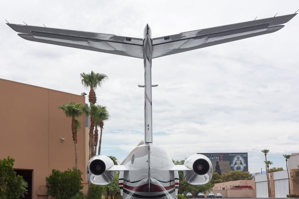 2001 2004 PREMIER CESSNA I SN CITATION RB-83 CJ2 SN 525A-0013 OUTSIDE DIMENSIONS Overall length 46 ft 0 in 14.00 m Overall height 15 ft 3 in 4.70 m Wingspan 44 ft 5 in 13.