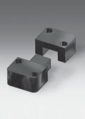 Rectangular guides 3131.40. 3131.40. Material: Steel with solid lubricant surface: case hardened 580+40 HV 30 Steel surface: case hardened 700+60 HV 30 Operating temperature up to 200 C. 3131.40. Order No l 2 b 2 l 1 r t 3 t 2 t 1 d 2 d 1 l 4 l 3 b 3 b 1 3131.