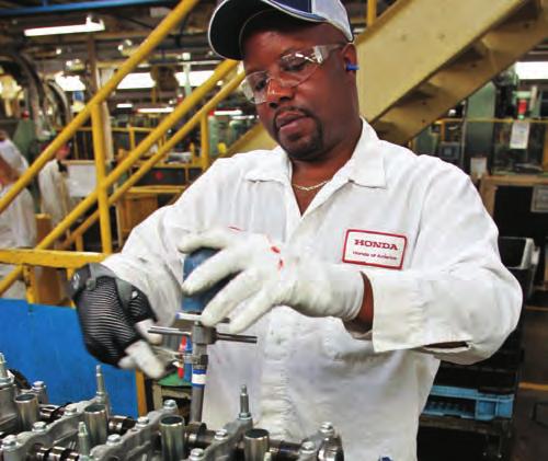 Employment A manufacturer that continues to create new, quality jobs. Honda has provided stable manufacturing employment for the past 29 years.