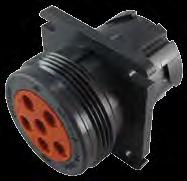 6-96 6 size 16 9-16 9 size 16 9-96* 9 size 16 *Also available in an E seal Special Modifications The HD10 Series connectors