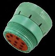 64 Backshell and Compression Nut Assembly Connector Cable Diameter Backshell Compression Nut DEUTSCH HD10 Series 3 Way HD1*-3-96*.187-.