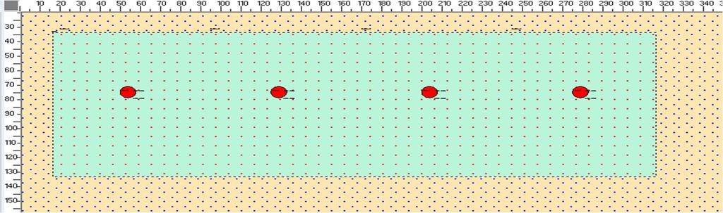 ?(Need to find) ETAP Single Line Diagram Cross Section of the Cable System simulated For the above cable arrangement ETAP model has been built and the simulation has been run.