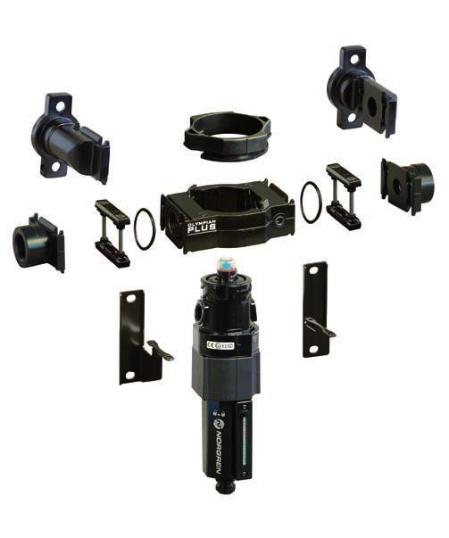 ccessories and service kit 5 ccessories Models with G-thread Single yoke Double yoke 3/ Shut-off valve