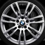 BMW 420i Luxury Edition (ZLX) WHEELS. Wheels 2A4 19" light alloy wheels Double-spoke 401 Front: 8 J x 19, 225/40 R19, Rear: 8.