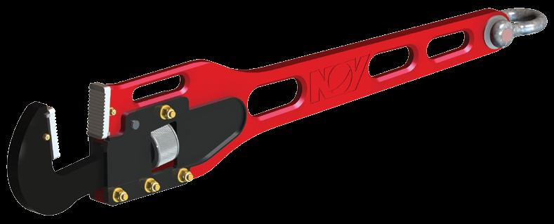Safety Pipe Wrench The NOV Safety Pipe Wrench provides a safe and effective means to manually make and break tool joint connections on Downhole tools.