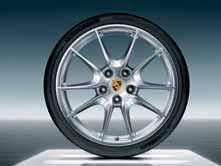 13 Exterior Exterior 14 Product Cayman Cayman S Wheel dimensions (offset (ET) in mm) Tire specifications Product