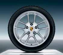 Only then can you enjoy the highest standards of active safety from your Cayman sports car. All winter tires approved by Porsche are identified by an N designation on the sidewall.
