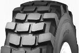 enhanced self-cleaning capabilities Offset shoulder designed for increased traction in soft soil Tactical vehicle radial tire engineered for rugged, dependable mobility on all types