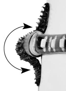 Remove the two Velcro fasteners from your installation
