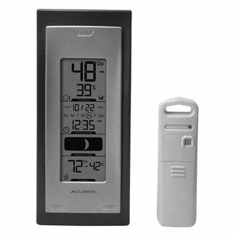 Instruction Manual Thermometer models 0059W / 0059A CONTENTS Unpacking Instructions... Package Contents... Product Registration... Features & Benefits: Sensor... Features & Benefits: Display... 3 Setup.