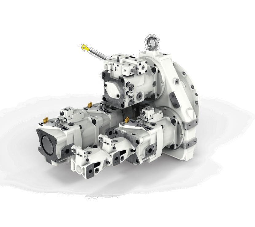Wide product range All hydraulic pumps and motors from Liebherr are developed in swashplate design.