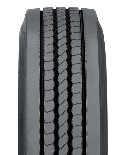 M154 LONG HAUL, REGIONAL, AND URBAN DEEP ALL-POSITION TIRE The M154 is a deep all-position tire designed for regional and urban service in the highest-scrub environments, where tread wear is the