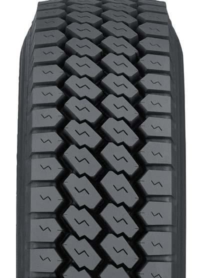 M650 REGIONAL AND URBAN DRIVE TIRE The M650 is a deep, open-shoulder drive tire that delivers high-traction, high-torque, and cut and chip resistance, plus high mileage and excellent fuel efficiency.