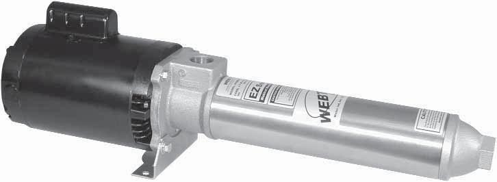 EZ SERIES BOOSTER PUMPS Cast Iron And Stainless Steel Booster Pumps Webtrol has been building Booster Pumps for over 4 years for various industrial, commercial and agricultural uses and has long been
