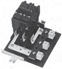 6 Accessories External Accessories 9. Distribution Board Mounting Parts, Lock Covers and Handle Caps BPA-type mounting base (for BH-PS and HBH-P) Single-phase-type Mtg. holes. dia.