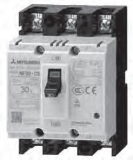 Characteristics and Dimensions 1 Molded Case Circuit s NF-CS Model NF-CS Rated current In (A) 3,,,, 0, Number of poles 3 Rated insulation voltage Ui (V) 0 690V 0V 