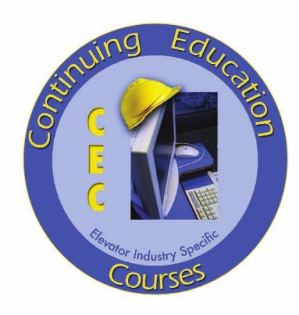 Continuing Education ELEVATOR WORLD Continuing Education Assessment Examination Questions Instructions: Read the article NEC Article 620: Elevators, Part 2 (page 67) and study the