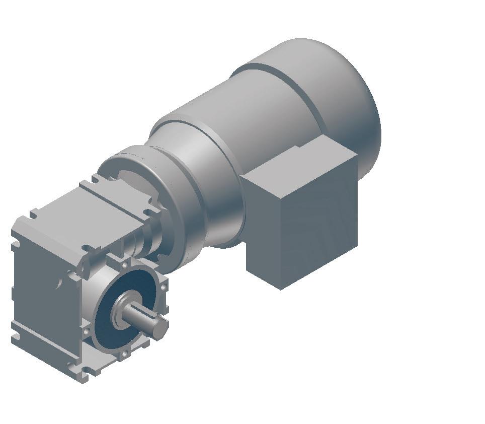 Technical explanations Centring of output flange B14 The standard B14 output fl anges of NORD SI and SMI series UNIVERSAL worm gear units (Version Z) provide
