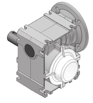 Centring of output flange B14 Size 31 40 0 63 7 øbh7 47 62 80 100 120 f 3 3 3 4 4 Øb f Direction of rotation All worms of NORD UNIVERSAL worm gear units have
