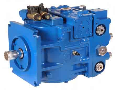 POCLAIN HYDRAULICS Selection Guide 2007 P90 PUMPS Variable displacement Up to 480 bar pressure [6 962 PSI] Single or tandem Three frame sizes Six displacements