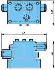 0] VME (a) VME (b) M1 B M2 F B T M3 M1 A B T M2 A = hot oil shuttle valve B =