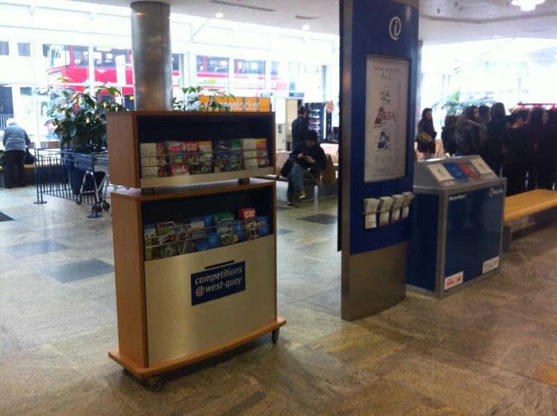 Other Advertising Leaflet Stand One site available on lower shopping, Arundel Circus.