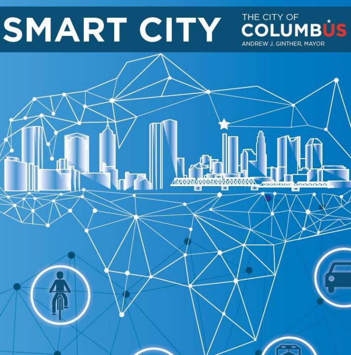Smart Columbus Initiative Extensive connected traffic signal syst em t o support enhanced bus rapid transit Electrified Autom ated