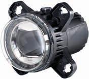 90 mm: L 4060 low beam Uniform illumination similar to daylight. Low beam, daytime running light and position light in one module or as a separate low beam.