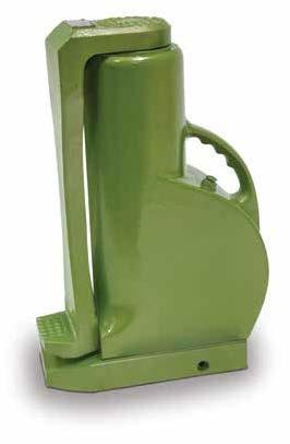 Hydraulic Jacks 5 60 Ton Toe Jack PS1230C PS630C Claw Stroke (in) Lift Per Stroke (in) of Jack (lbs) of Claw (lbs) Working Pressure (PSI) Effort on Lever (max) (lbs) Oil (pints) Service Kit Number