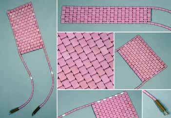 ceramic pad heating elements We incorporate the highest quality materials available in the construction of our Flexible Ceramic Pad (FCP) heating elements.
