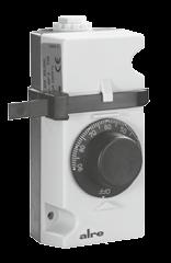 Contact thermostats ATR 83, JAT-1, WR 81 Capillary system Technical data Application ATR WR JAT Housing colour: grey (lower part like RAL 7016, upper part like RAL 7035) Sensor material: Cu Ambient