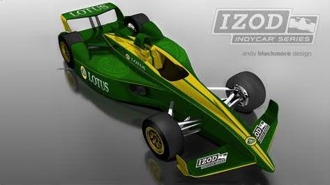 2011 Indycar and Formula One Picture copyright Group Lotus and IMS Is this the 2012 Indycar?