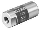 Analog Pressure Sensors, G 1/ ISO Pressure Sensor With plug for angle socket Type SDE-... P 1 +V 0V 3 V I P = pressure input Festo type SDE-.