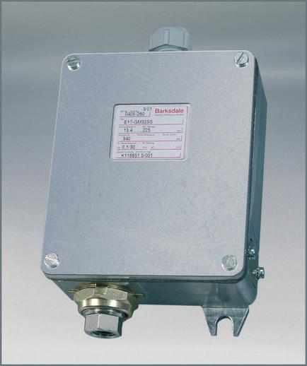 Index: E / 923-1497 Bourdon Tube Pressure Switches B1T / B2T Mechanical single/dual pressure switch Repeatability ±1.
