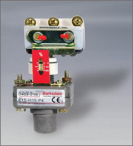Index: E / 923-1503 Diaphragm Seal Piston Press. Switches E1S Mechanical single switch Repeatability ±2.