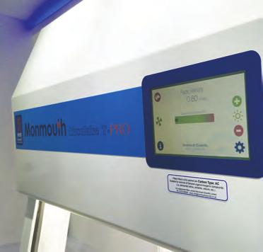 Features & Benefits FEATURES & BENEFITS ENVIRONMENT IN MIND All Monmouth products are designed to have both low noise levels and low energy consumption to help your company s Carbon Footprint.