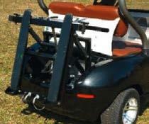Their integrated electric motor makes KOMPERDELL golfcars