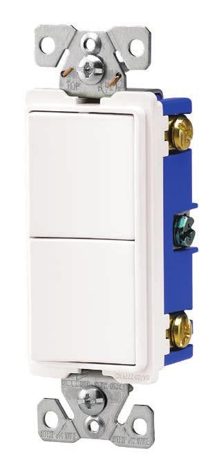 Commercial grade switches Designed for the most demanding commercial applications Arrow Hart s commercial grade switches are designed to provide superior quality, reliability and performance in a