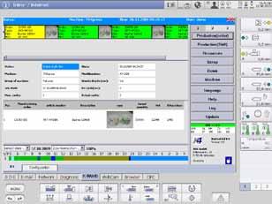 Communication takes place via a CAN bus system, the EUROMAP interface remains free. Webcam A webcam is integrated in the injection molding machine to visualize production monitoring.