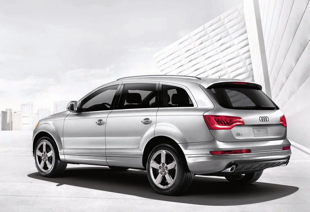 Sees to be seen. When it comes to functionality and style in the Q7, the two seem to be twins. It s almost impossible to find one without the other.